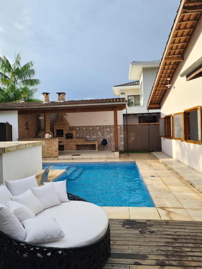 Linda Casa Em Ubatuba Condominio Fechado Buitenkant foto