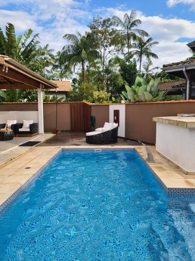 Linda Casa Em Ubatuba Condominio Fechado Buitenkant foto