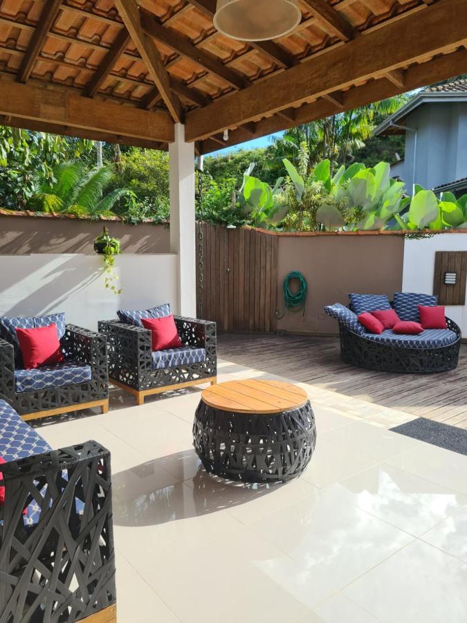 Linda Casa Em Ubatuba Condominio Fechado Buitenkant foto
